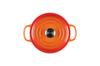 Le Creuset Japanische Cocotte, 18 cm, Orange, Gusseisen-Emaille-Topf, Gas-, Induktions- und Backofenkompatibel [Offizielles Japanisches Produkt]