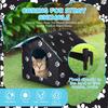 Outdoor Waterproof Cat House Stray Pet House Outdoor Houses for Feral Cat Houses for Outdoor Cats Dog Collapsible Cat Shelter with Cat Self Warming