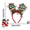 Santa Claus Pattern Christmas Headbands Christmas Party Headbands  New Year Celebration