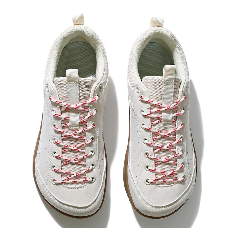 PU Leather Hiking Shoes Unisex Wide Toe Box Casual Sneakers Anti-slip Outdoor Trainers for Trekking Walking Plus Size 36-48