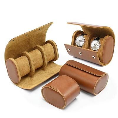 1/2/3 Slot Tragbare Uhr Rolle PU Armbanduhr Display Tasche Uhr Verpackung