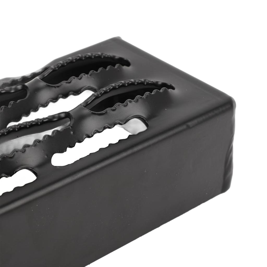 Anhängerkupplung Stufe Abschlepphaken Stufe für Alle und Hintere Receiver Anhängerkupplung Halterung für Einfachen Zugang zur Ladefläche des LKW 600 Pfund Tragfähigkeit Stahl Pulverbeschichtet mit Anhängerkupplungsstift