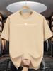 2026 Summer New Style Unisexs Pure Cotton Tshirt Street Casual Fashion Comfortable Soft and Breathable Simple Pattern Print