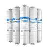 10-inch Five-Stage Water Purifier Filter Set: Quick-Connect PP Cotton, Granular Carbon, Scale Inhibitor, Compressed Carbon, and RO Membrane