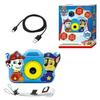 LEXIBOOK Children's Camera with Protection - 4 In 1 - Paw Patrol - 8GB Memory Card - Case - Photo, Video, MP3, Games