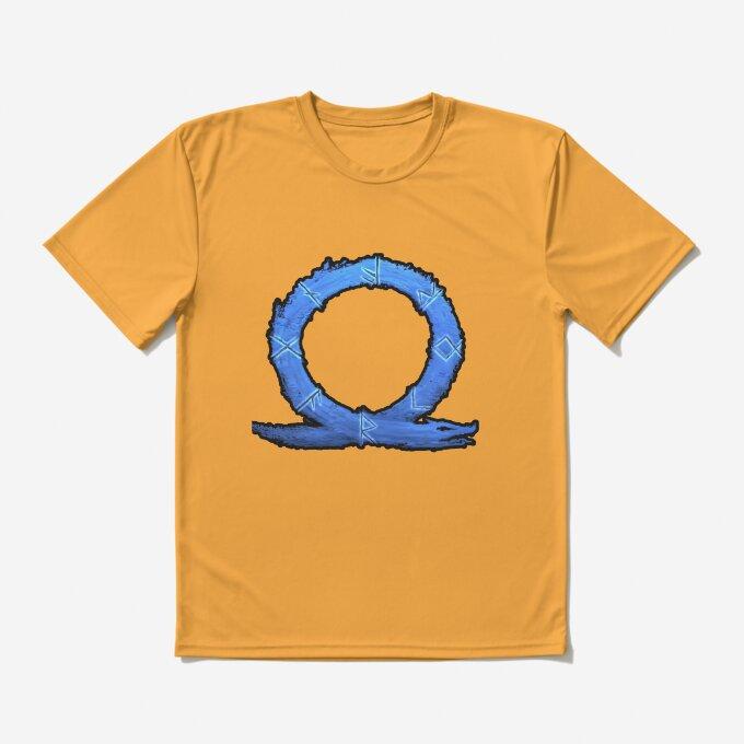 Camiseta de Videojuego God of War Ragnarok para Hombres y Mujeres Ropa de Algodón Puro de Verano Moda Casual Camiseta de Manga Corta Unisex