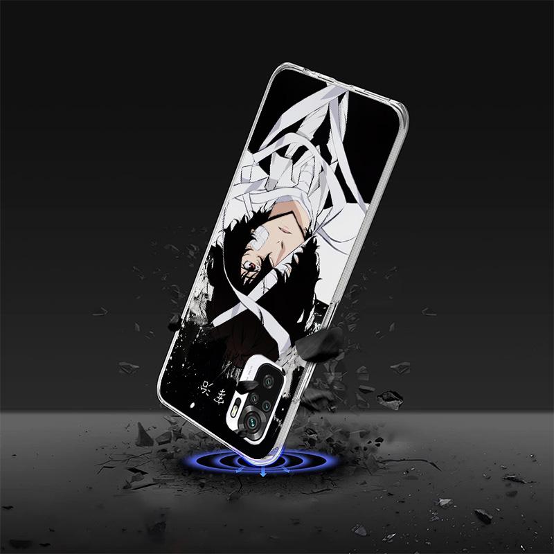 Bungo Stray Dogs Dazai Phone Case For Xiaomi Redmi Note 15 14 13 12S 12 Pro Plus 11S 11E 11 11T 10S 10 Art Soft Pattern Cover Re