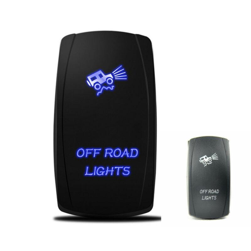

Лазерный кулисный переключатель с подсветкой для автомобиля 4x4 внедорожный светодиодная балка 5 контактов Вкл-Выкл 20А