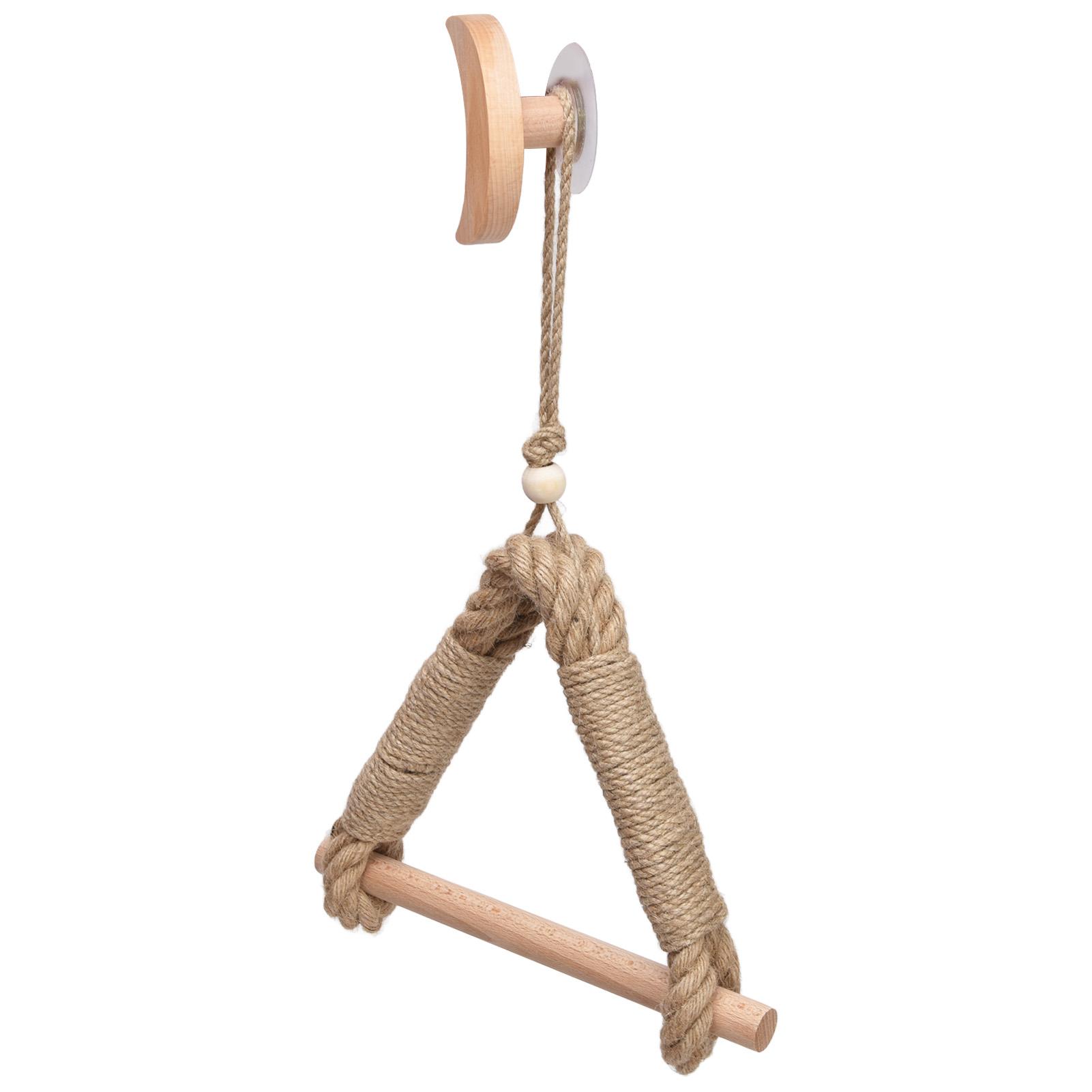 Hemp Rope Paper Towel Holder Bohemian Style Rope Toilet Paper Rack Bathroom Decoration