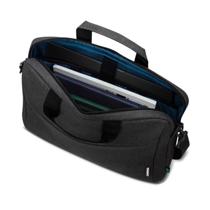 Sacoche pour ordinateur portable Lenovo T210 Noir - Design élégant et hydrofuge - Grande capacité de rangement