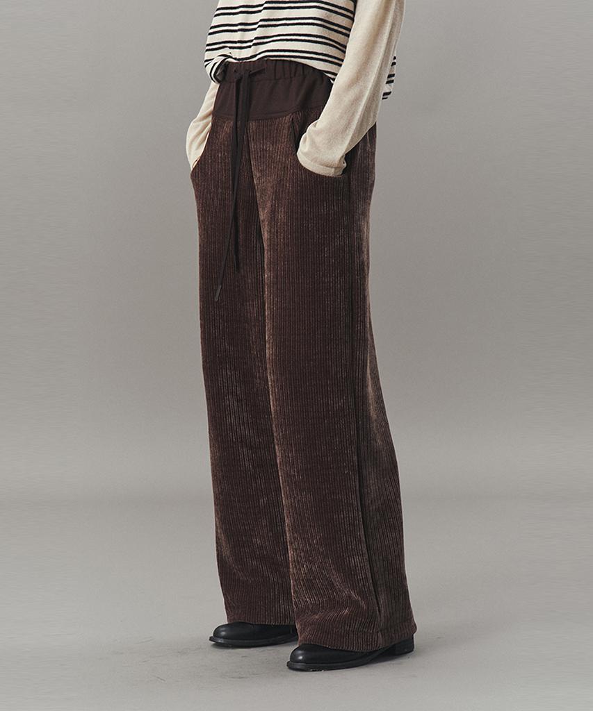 AHWE Corduroy Combo Pants_Brown