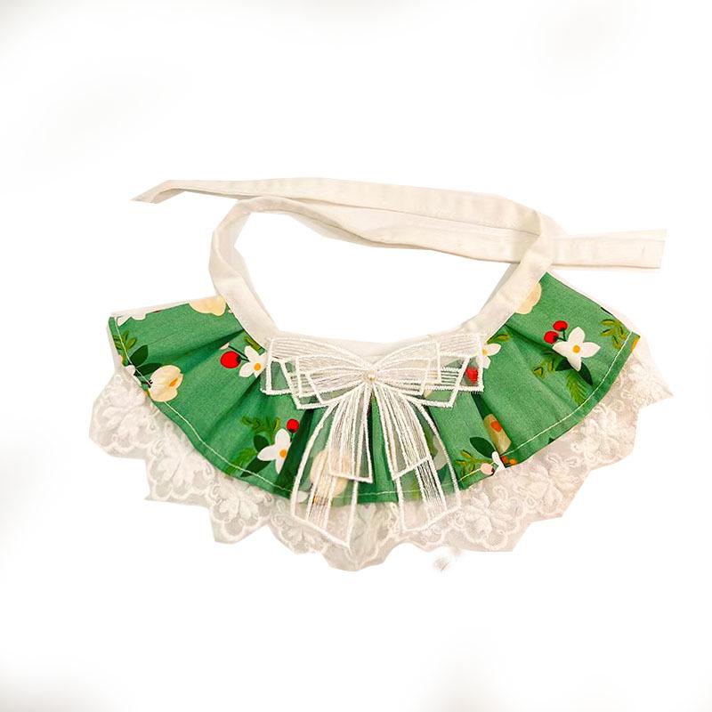 New Pet Scarf: Dog & Cat Drool Bib, Neck Warmer, Bow Tie, Small/Medium Accessories.