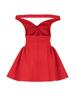 European & American Women's Sexy V-Neck Puff Sleeve Party Dress - Summer Nightclub Style