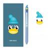 12Pcs Cute Cartoon Penguin Ballpoint Pen 0.5mm Quick Drying Black Gel Pen Creative Writing Pen Student School Office Supplies