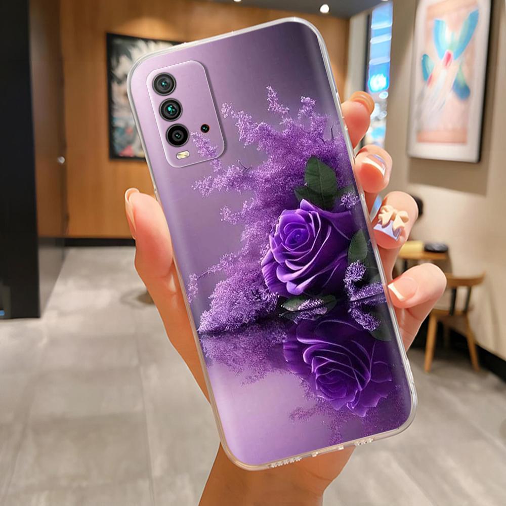 For Xiaomi Redmi 9T Phone Case Cute Design Full Protection Back Cover For Redmi 9T redmi9T Housing Soft Silicone Bumper Funda