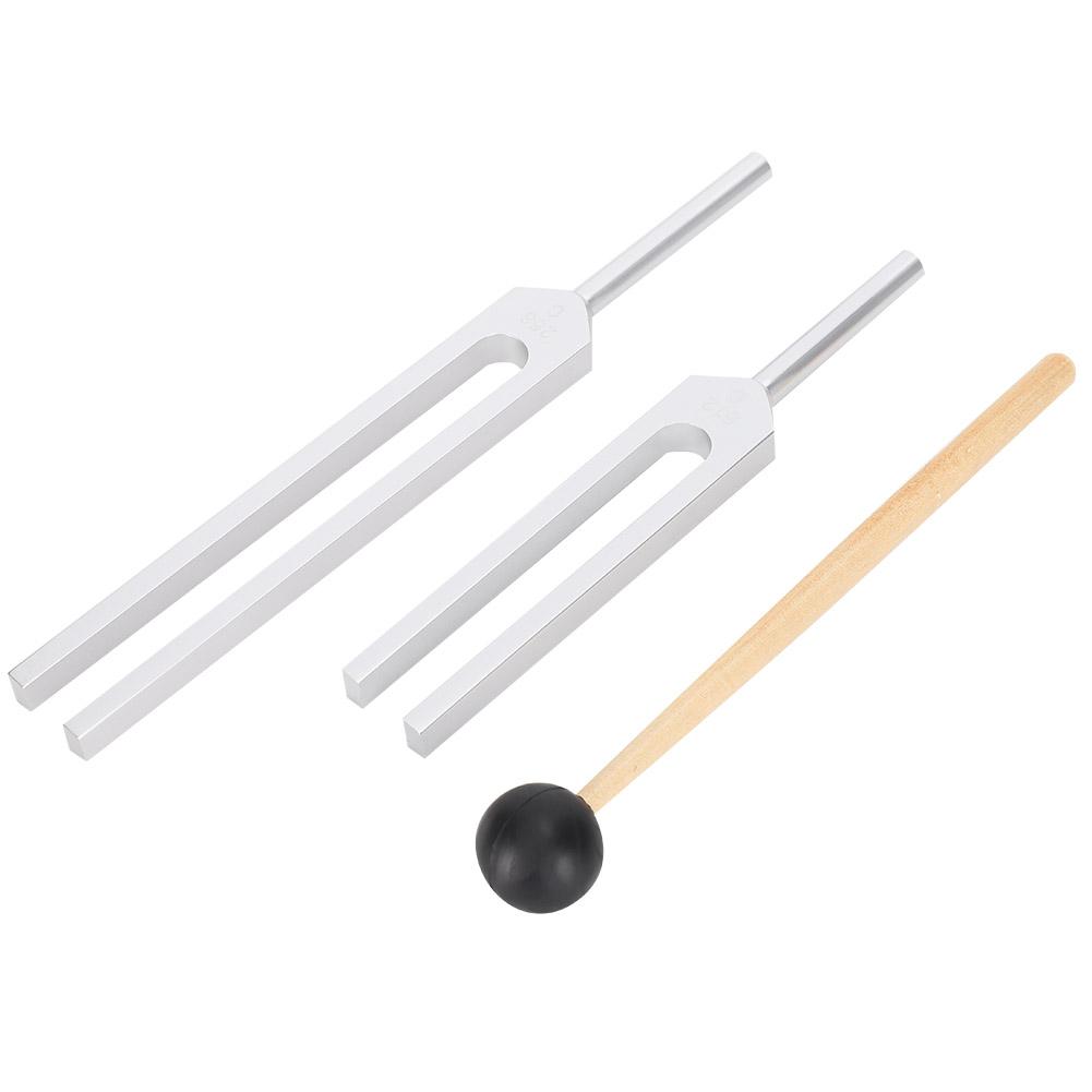 C256HZ C512HZ Stimmgabel Nerventest Aluminiumlegierung Stimmenergiegabel mit Hammer