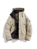 Unisex 2025 Winter Cotton Jacket - Warm, Casual, Waterproof, Loose Fit with Zipper