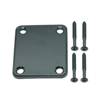 1 Set  Electric Guitar Neck Plates/Metal Guitar Neck Joint Plates Joint Reinforce Board/with Screws/for Replacement Guitar Part