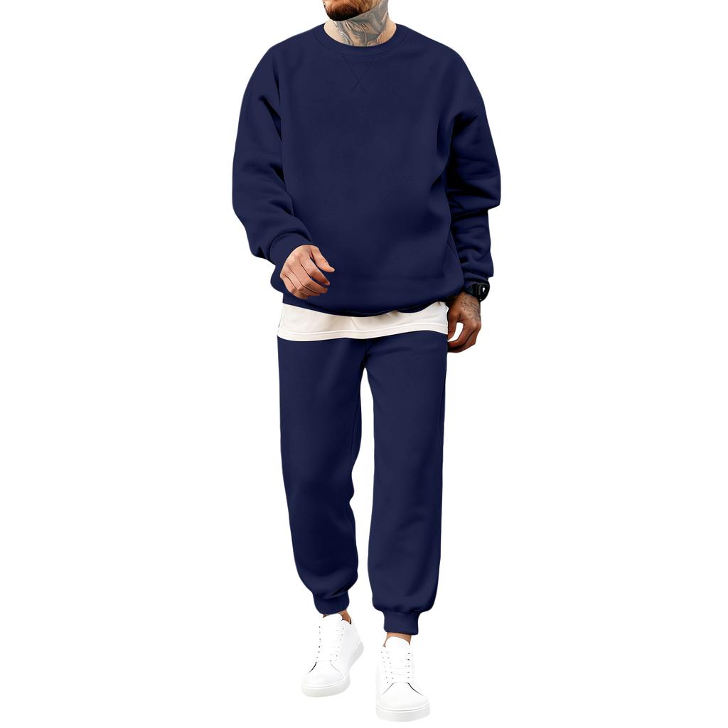 Men's Sweatshirts Sweatshirts And Jogging Pants Track Pants Fleece Tracksuit Sets