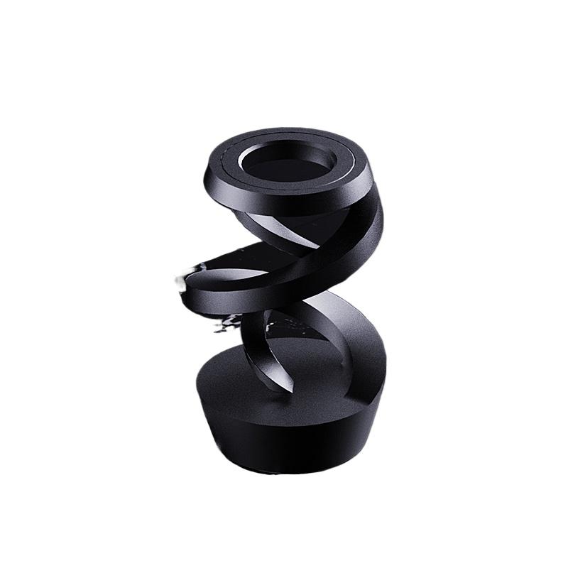 Настольный металлический парящий гироскоп Спиннер Антигравитационный Игрушка для снятия стресса Игрушка-непоседа Edc Слайдер-непоседа чёрный