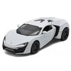 1/32 Simulated Alloy Laiken Sports Car Model Car, with Sound and Light Children's Toys, Boys' Holiday Gift Ornaments