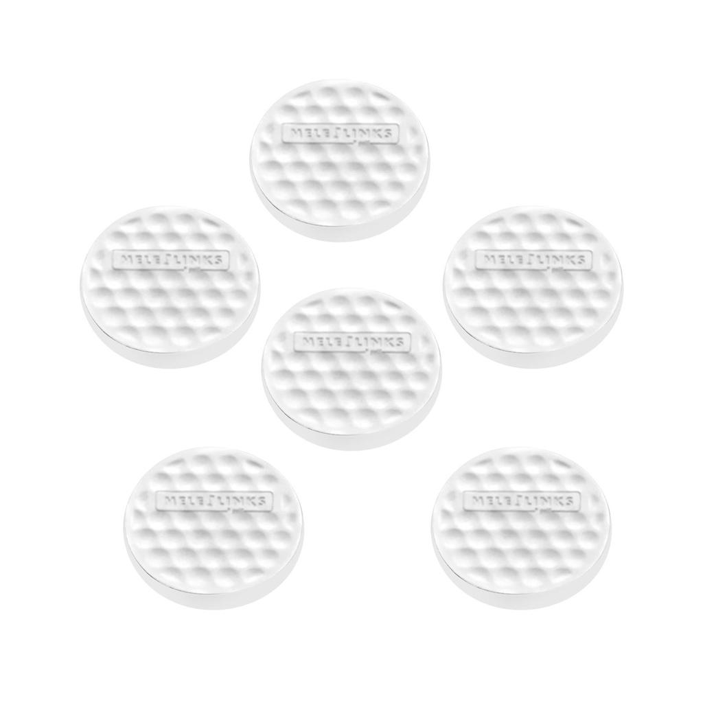 6Pcs Flat Golf Swing Balls Practice Portable Adult Golfer Gift Training