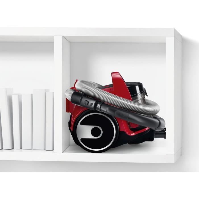 BOSCH GC05 Cleann'n BGC05A322 - Aspirateur Sans Sac - 78 dB - 700W - 1,5L - Tube Télescopique À Crémaillère - Brosse Universelle