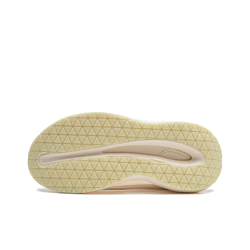 Li Ning Cloud Travel Slay Kényelmes Trendi Papucs Unisex Lábbeli Off-White AZSU005-1