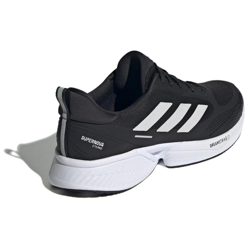 Adidas Supernova Eterno Comfortable Non-Slip Low-Top Running Shoes Unisex Running Shoes Black White JP9698