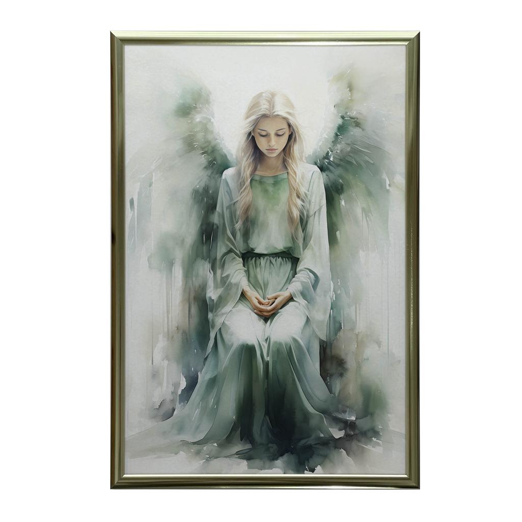 Plakat Światło Szmaragdowego Anioła Plakat Światło Szmaragdowego Anioła, 70X100 Cm, Bez Ramy, Papier Matowy 230 Gsm