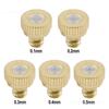 2/3/4PCS Brass High Quality Long-lasting Low Pressure Spray Atomizing Nozzle Humidifier High Performance Cooling Durable