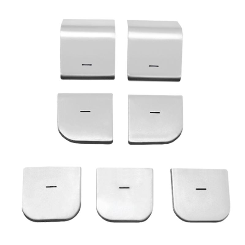 Car Door Open Button Sticker For Tesla Model 3 Highland /Model Y Juniper Door Window Switch Button Decoration Patch Accessories