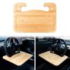 Quitoka Bamboo Car Steering Wheel Table Tray Desk (Made of Bamboo (43cm*30cm*1.5cm))
