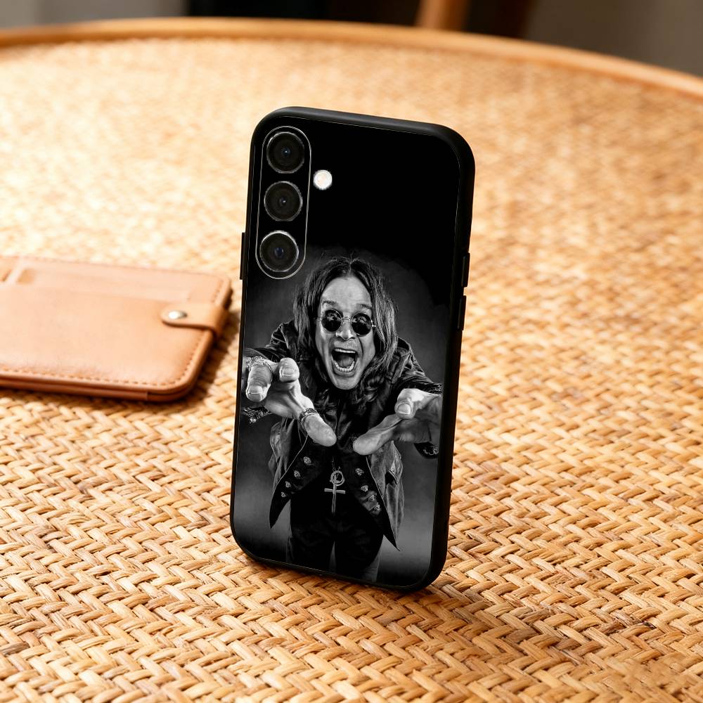 R-Rock Band O-Ozzy Osbourne  Phone Case For Samsung  A73,A21s,A22,A31,A32,A52,A53,A71,A80,Soft Black Shell