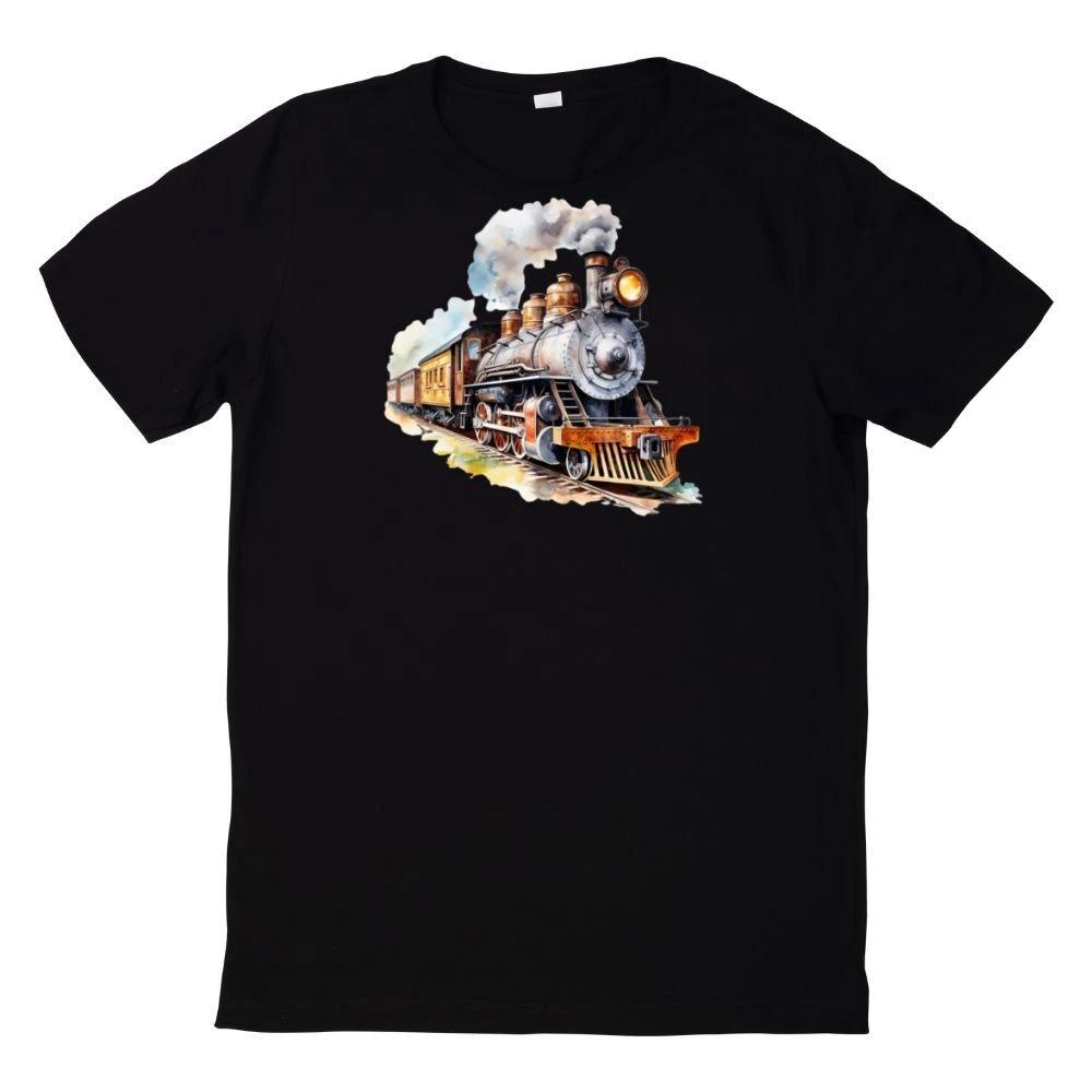 T-Shirt Vintage Zug Aquarell Motiv S