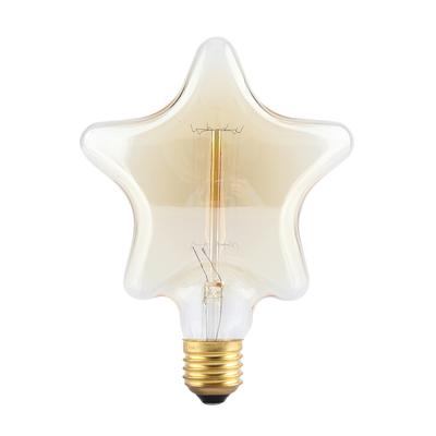 E27 Vintage Licht Lampe Pentagramm Form Glühbirne Beleuchtung Dekoration für Kaffeehaus 220V