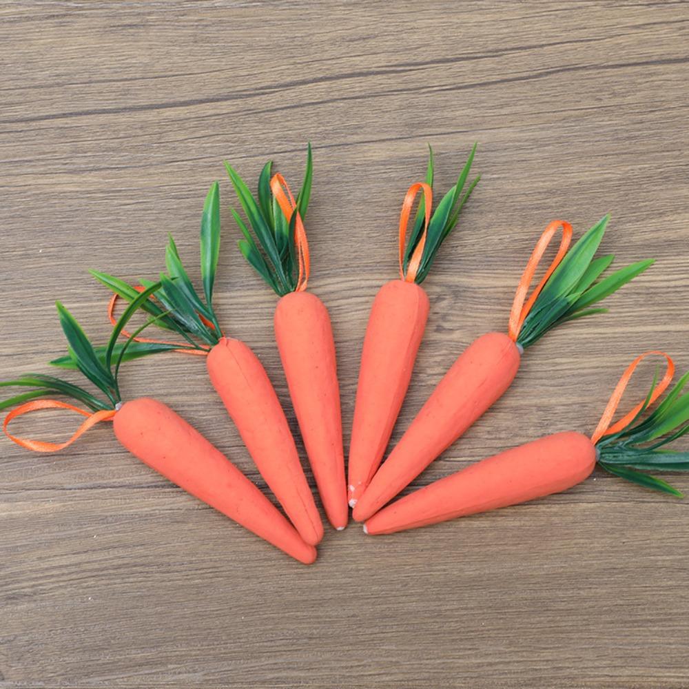 Easter Carrots, Colored Foam, Radish Decoration, Rabbit Pendant, Kindergarten Decoration Pendant