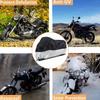 Motorbike Cover Waterproof Bike Cover Outdoor Storage All Season Windproof Storage Protector With Lock-Holes For Garage Parking