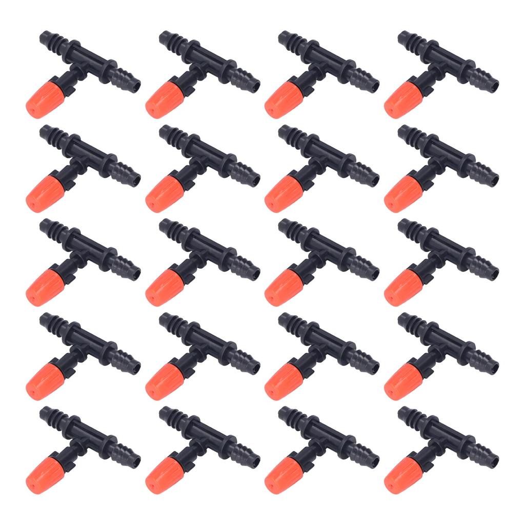 20pcs Drip Irrigation Nozzles Drip Irrigation Mister Heads for Garden Irrigation Agricultural