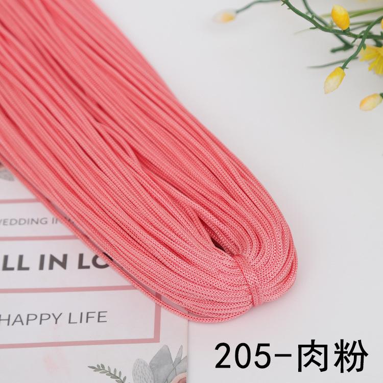 

Вязание крючком Полая пряжа Нейлоновый шнур Пряжа для вязания Шелк Блестящая линия для вязания крючком для DIY Коврики Шляпы Сумки Обувь Поделки