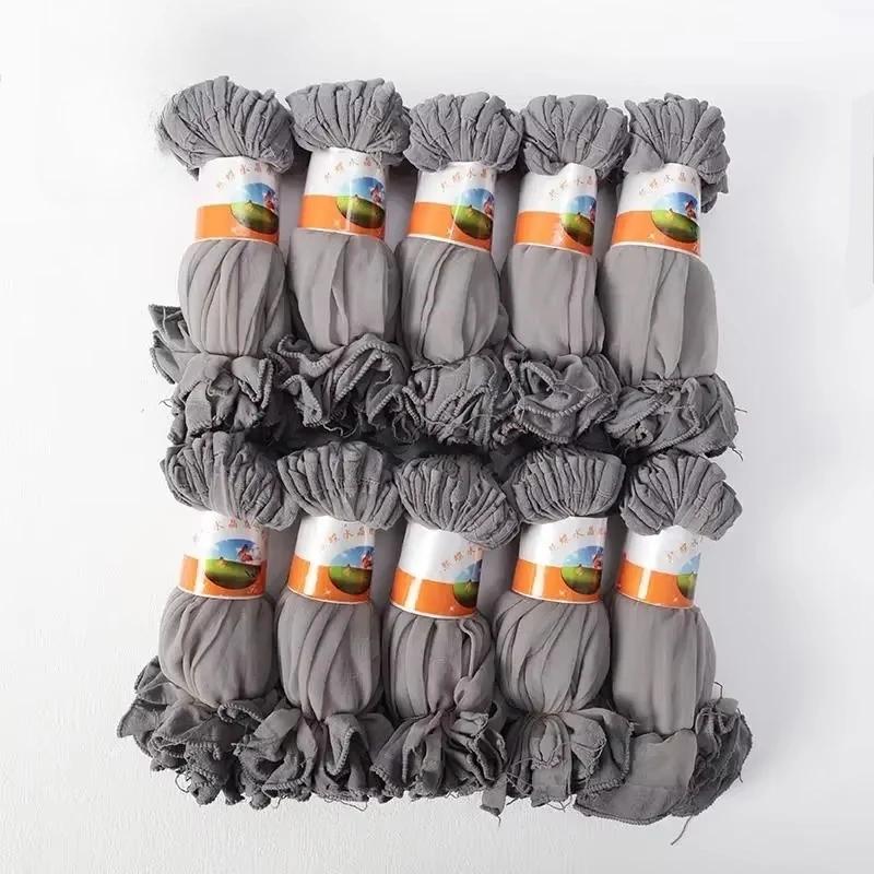100pcs Women's Black Skin Socks Sexy Nylon Ultrathin Meias Transparent Crystal Short Ankle Sock Female Ladies Non-Slip Silk Sox