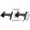 GU15 Universal Speaker Wall Bracket 304 Stainless Steel Audio Stand Hanger Load 15kg/33lbs Sound Box Rack for Speaker Mount