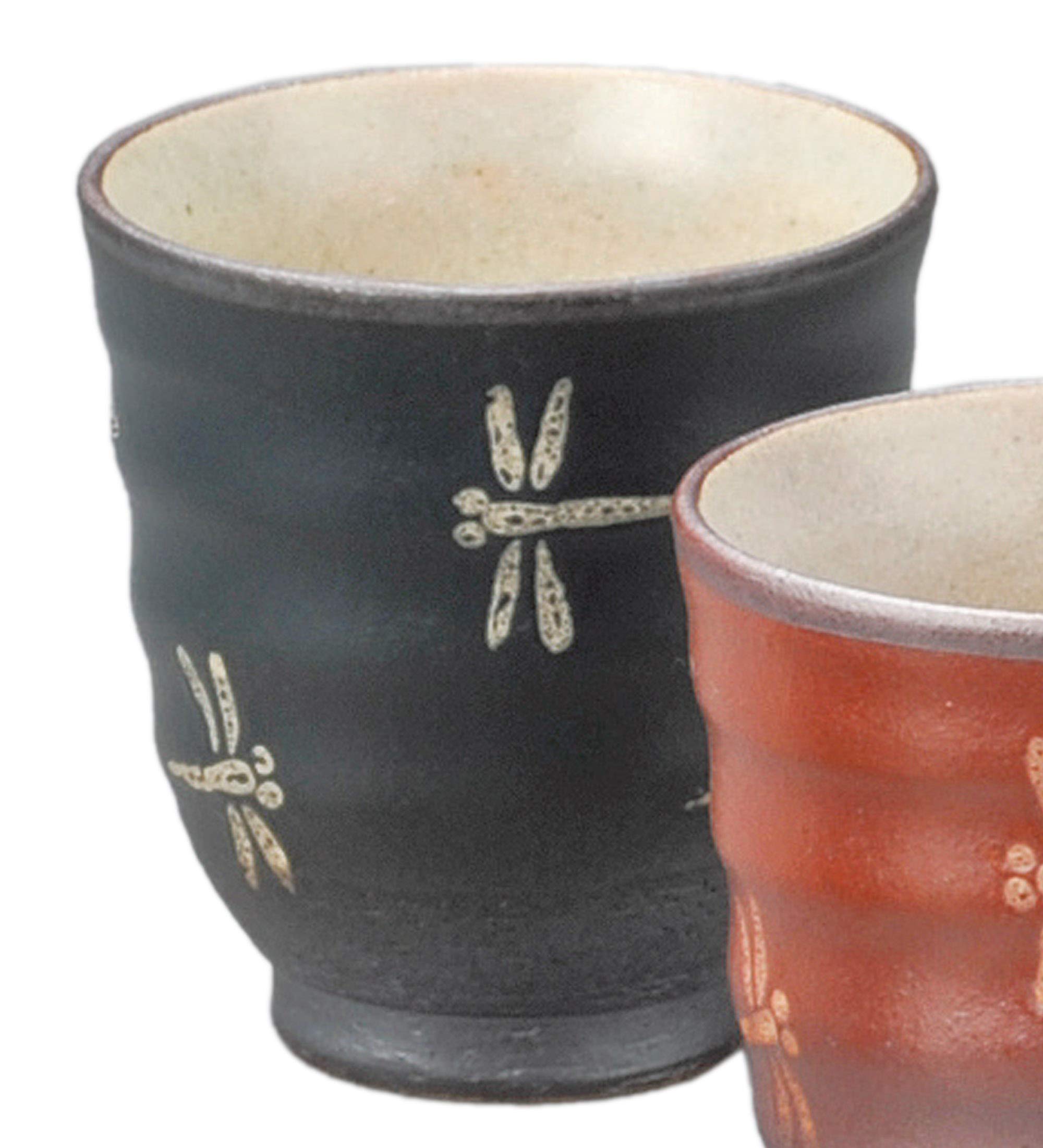 

Рекламный ролик рисовой посуды Mino, изготовленный в 8 длинных чайных чашках Dragonfly 44907234, для использования, Япония, 8,5 см, (зеленый)