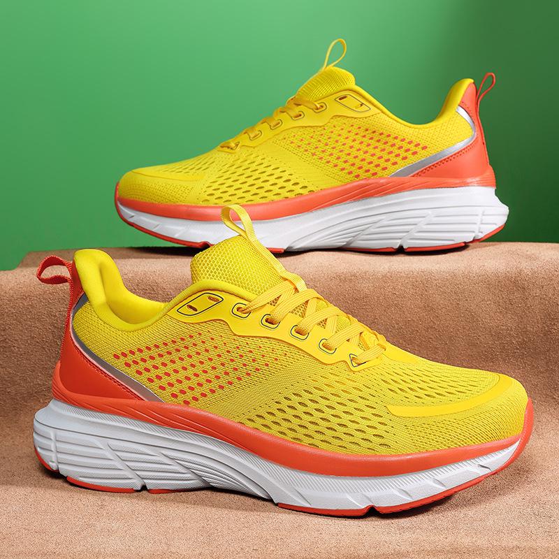 Men's Wide Sole Cross-border Sports Shoes: Comfortable, Breathable, Non-Slip Running Casuals, Sizes 39-48