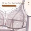 Wire-Free Push-Up Full Cup Bra for Large Breasts: Slimming, Side Fat Gathering, Anti-Sagging, Plus Size