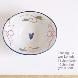 

Japanese Creative Multi-model Multi-pattern Ceramic Bowl Restaurant Kitchen Household Bone China Special-shaped Bowl Tableware