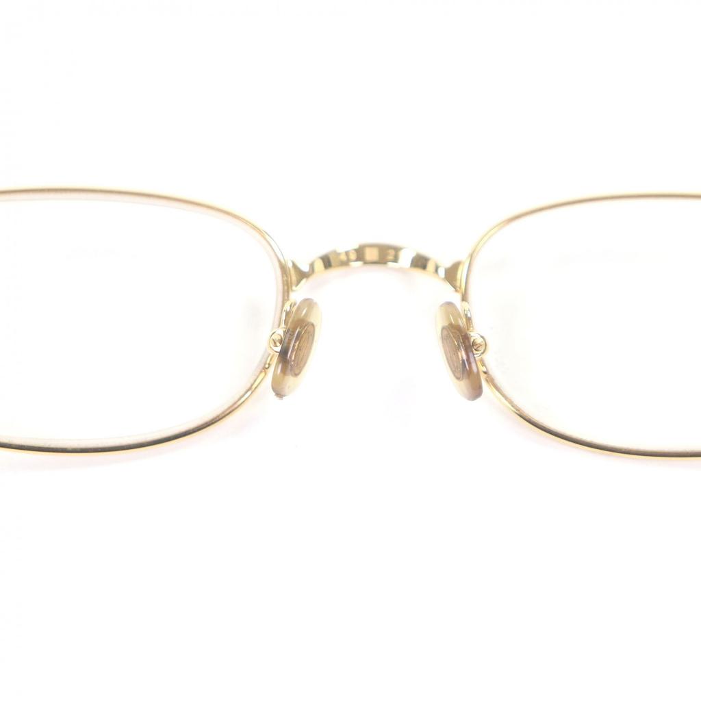 Great Cartier Glasses Trinity Square Frame gold mens Used