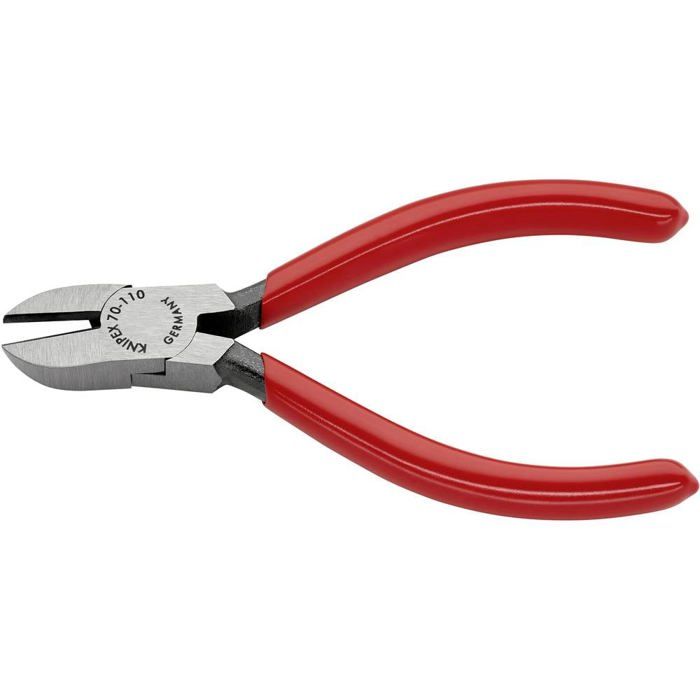 Pince coupante diagonale avec facette Knipex 70 01 110 110 mm 1 pc(s)