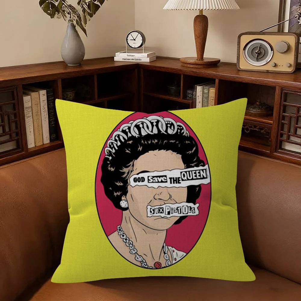 Brand S-Save The Queen Cushion Cushion Cover Inches Farmhouse Decor Home Throw Pillow Covers For Couch Decorations