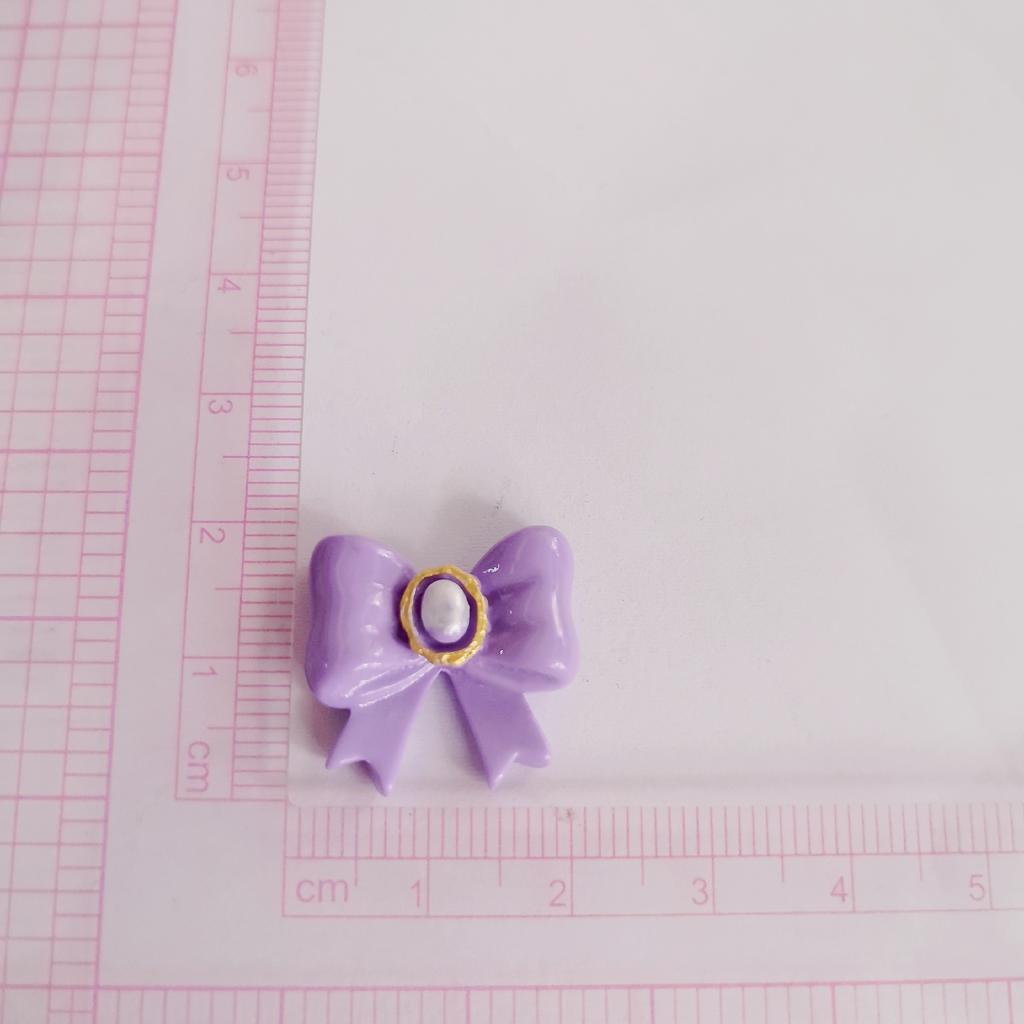 Resin Flatback Bows Cute Colors Bowknot Charms for Slime,Scrapbooking,DIY Crafts,Hair Bow Center Accessories
